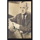 Autograph Alec Guinness 1914-2000 Signed black and white photocard in ink to the front, slight