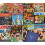 Selection of  1960-70s Children's Annuals to include Bonanza, Batman with Robin the boy wonder,