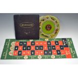 Gramogames Game c1927-28, a complete Compendium of 8 games consisting of Printed Metal Disk