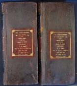 Crime and Punishment Dr Crippen's prescription ledgers consisting of two tall folio ledgers both