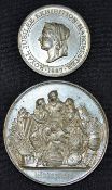 Manchester Exhibition Commemorative Medallion 1857 for the opening of the Manchester Exhibition of