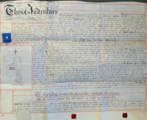 Sussex Conveyance Indenture 1879 between The Ecclesiastical Commission for England and Edmund Andrew