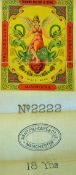 Scarce Indian Textile Labels 'Tickets' a quantity of interesting Indian textile labels or tickets as