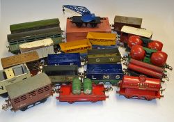 Hornby 0 Gauge Rolling Stock Wagon assorted selection to include L.M.S Cattle Truck and Luggage