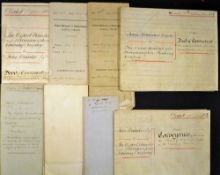 Oxford, Worcester and Wolverhampton Railway Co Deeds of Covenants relating to John Whitaker and