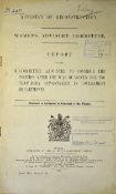 WWI Official printed report by the Ministry of Reconstruction dated 1919 on the position after the