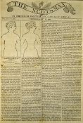 The Scotsman Newspaper 1829 dated 20 May or Edinburgh Political and Literary Journal include