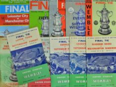 1959 FA Cup Luton v Nottingham Forest football programme also including FA Cup Finals 1960