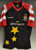 2011 Wigan Warriors World Club Challenge Official signed shirt - Wigan Warriors v St George