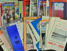 Collection of Welsh Cup Semi Final football programmes 1964-2012 including Bangor City v Wrexham