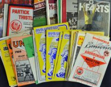 Assorted Selection of Scottish football programmes 1960s-1990s to include St Mirren v Patrick