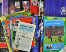 Charity Shield football programme selection 1961-2014 not consecutive includes 1961 Tottenham