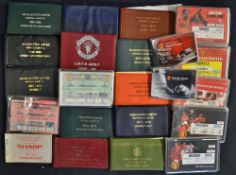 Collection of Manchester United season tickets from 1972/73 to 2005/06 incomplete run of seasons but