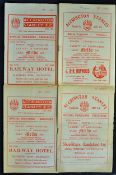 1950s Selection of Accrington Stanley football programmes including v Bradford Park Avenue 1955/56 v