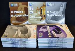 2011 Rugby World Cup Programmes -complete set of 48 official match programmes to include all pool