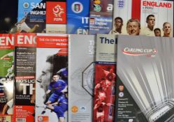 European International football memorabilia to include ex journalists collection of UEFA competition