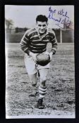 Rugby League - original David Valentine (Capt Huddersfield, England & Great Britain) signed