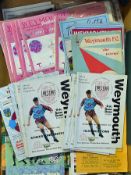 Collection of 1950 onwards Non League football programmes including 1948 Dulwich Hamlet v Wycombe