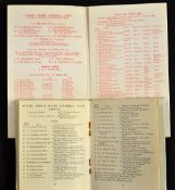 2x scarce London RFU tourists membership cards - to include 1960/61 membership book c/w the South