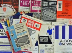 1965-1979 League Cup Semi Final football programme selection including 1964 West Ham United v