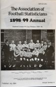 Collection of Association of Football Statisticians Annuals 1898-1908 published July 1984 bound