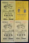 1950s Middlesbrough football programmes 1949/50 v West Bromwich Albion, Newcastle United, Manchester