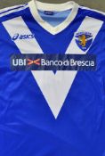 2009 Gheorghe Hagi Brescia Calcio match issue football shirt from the Charity match Brescia v AC