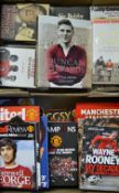 Selection of Manchester United Books some titles include Duncan Edwards, Denis Law, The Team That