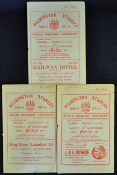 1950s Accrington Stanley football programmes including v Chester 1955/56, 1956/57 (including