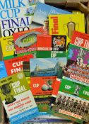 1967-2015 League Cup Final football programmes includes 1967 QPR v West Bromwich Albion, 1968