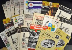 Collection of South Africa rugby programmes from the1970/80s to incl Currie Cup final, Town