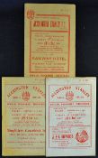 Accrington Stanley v Southport football programme selection including 1955/56, 1956/57 and 1960/