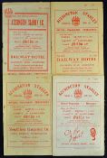 Accrington Stanley v Hartlepool United football programme selection to include 1953/54, 1956/57,