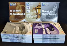 2011 Rugby World Cup Programmes -complete set of 48 official match programmes to include all pool