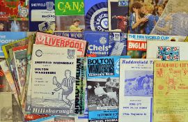 Assorted selection of football programmes comprising of mainly 1960s, variety of clubs and in