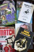 Football Book selection mainly modern including Sky Blue Heroes, AFC Miscellany, Swansea City