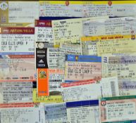 Collection of Manchester United football match tickets all aways between 2003-2010 and generally