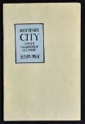 1936/37 Manchester City League Championship Celebration Souvenir brochure including City team line-