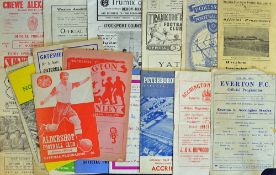 Accrington Stanley football programmes 1960s home and away mixture, mainly from 1pre 1962 League