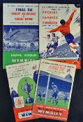 1950s FA Amateur Cup Final football programmes to include 1951 Bishop Auckland v Pegasus, 1952