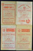 1950s Accrington Stanley football programmes including v Newport County 1958/59, 1959/60, Accrington