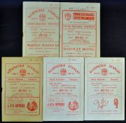 Accrington Stanley v Chesterfield football selection to include 1953/54, 1954/55, 1955/56, 1956/