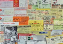 Assorted Football Match Ticket selection 1980s onwards teams include Manchester United homes and