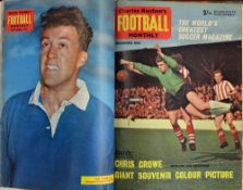 Charles Buchan's Football Monthly Magazines 1959 and 1962 complete and both contained within