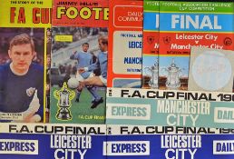 1969 FA Cup Final collection comprising the 1969 Final programme x 2 different versions, cup final