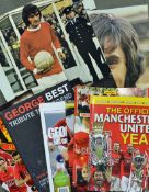 Manchester United George Best related ephemera to include various poster prints, A Tribute To George