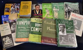 Cricket Books and Programmes from 1948 onwards to incl 1952 Wisden Cricketers' Almanack original