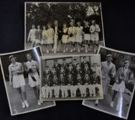 2x Wimbledon lady tennis players photographs - both taken on the centre court plus good line up of