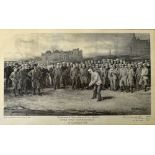 Brown, Michael James (1853-1947) 1899 Life Association of Scotland ltd ed print titled "Open Golf