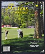 1993 Augusta National GC "Masters Journal" signed programme - signed by the winner Bernhard Langer